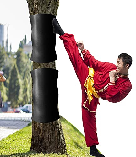 Tragbarer Wing Chun Dummy, Wing Chun Attrappe für Kampfsport-Training, Wandmontage Abhärtung Schlagpolster, Für Baum Oder Mauer, Kickboxen Boxen Für Muay Karate Martial (Color : 2 Pcs Upgrade Model)