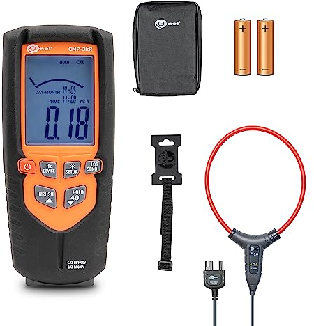 Sonel CMP-3kR Digitale Stromzange mit 3000A Recorder, LCD, flexible Zange mit einem Durchmesser von 160 mm und einer Kabellänge von 170 cm