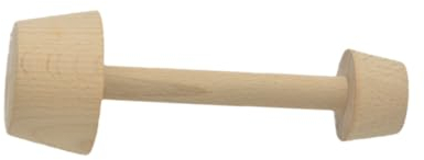 OUNONA scharfe Form Tortenschieber-Set manipulieren Küchenmanipulation Holzteig werkzeug Eierkuchen-Teigschieber scharfer Tamper hölzern Pfund-Stick Kuchenmaschine