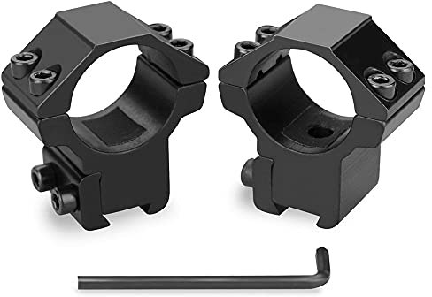 YONCONO Paire de Montage pour Lunettes de visée/Diamètre : ø 25,4mm /pour Rails de prismes 11-13mm