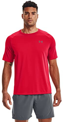 Under Armour Tech 2.0 T-Shirt rotgrau, XS Herren