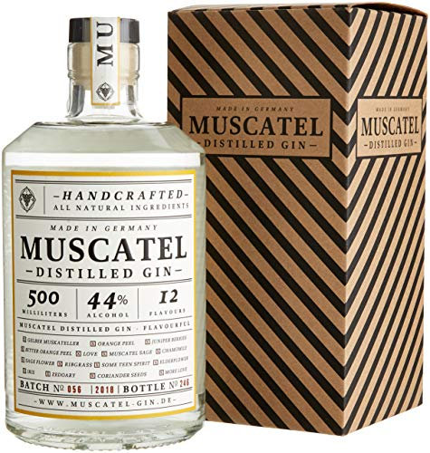 Muscatel Distilled Gin im Geschenkkarton 44% vol (1 x 0.5 l)