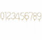 Gold Glitz Party Sparkler Number 8 (17cm) - Perfect for Birthday, Anniversary & Memorable Celebrations - 1 Pc