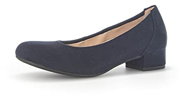 Gabor Femme Escarpins, Dame Escarpins Classiques,Semelle intérieure Amovible,élégant,Noble,Confortable,Bureau,Bleu (River) / 16,38 EU / 5 UK