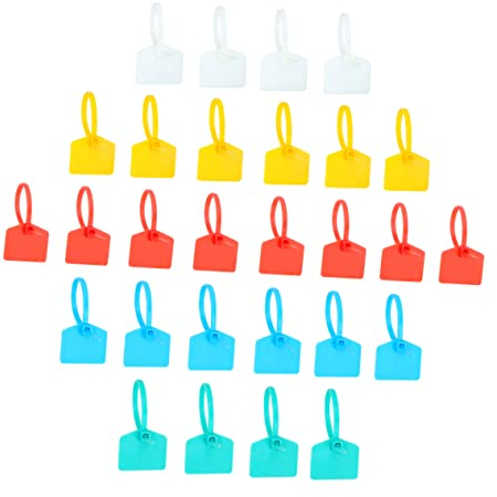 UPKOCH 100St Kabelbinder schwer Nylon Kabelbinder Nylonkabel Korrekturflüssigkeit Etiketten reißverschluss selbstsichernder Kabelbinder strapazierfähige Kabelbinder Selbsthemmend Banner