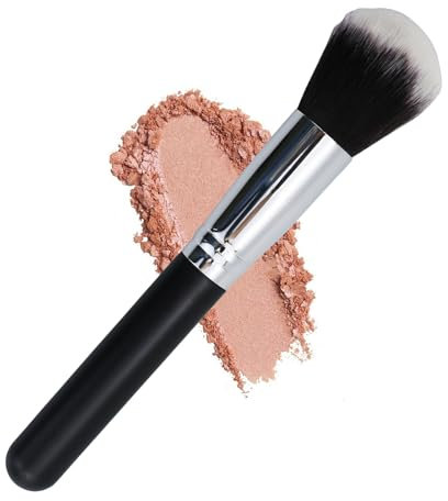 Powder Brush,Blusher Brush,Foundation Brush for Liquid Makeup,Makeup Brush Foundation Brush,Flat top Kabuki Brush Blender,Perfect for Cream,Liquid,Concealer And Powder Make Up
