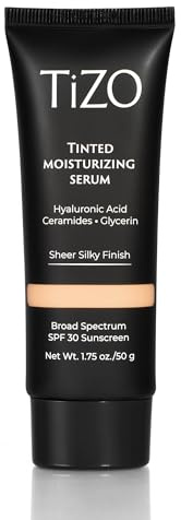 TIZO | Tinted Moisturizing Serum | SPF 30 | Shade in LIGHT-MEDIUM
