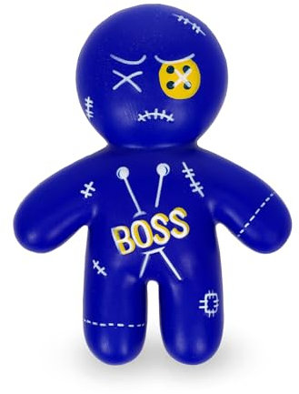 Legami - Anti-Stress Toy, Stress Relief, Boss Motif, Polyurethane Material, 11.3 x 14.8 x 13.5 cm