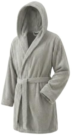 Top Towel - Elegant - Albornoz con Capucha para Mujer y Hombre 100% Algodón, 500 g/m² - Suave y Absorbente para Ducha, Spa y Piscina