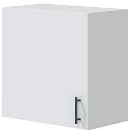 Mobelcenter, Mueble Alto de Cocina para Colgar de 60 cm, Módulo 1 Puerta Reversible, Acabado Color Blanco Brillo, Medidas: Ancho: 60 cm x Fondo: 34 cm x Alto: 59 cm (1531)