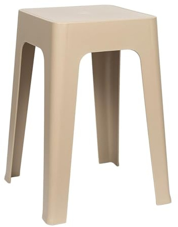 Toilinux.com Lot de 6 tabourets empilables Spectra - Beige