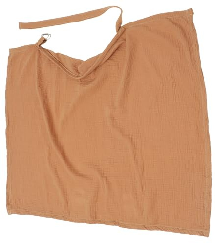 Hemobllo Breastfeeding Cover for Mom Baby Nursing Cover Cotton Multipurpose Practical Nursing Apron Simple Appearance Design Delicate Workmanship