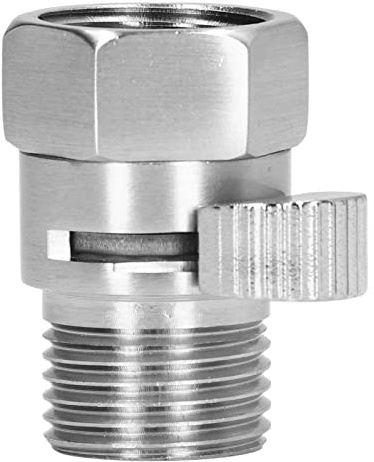 Válvula rociadora de ducha G1/2, válvula de cierre de latón, válvula de Control de agua plateada para el baño del hogar