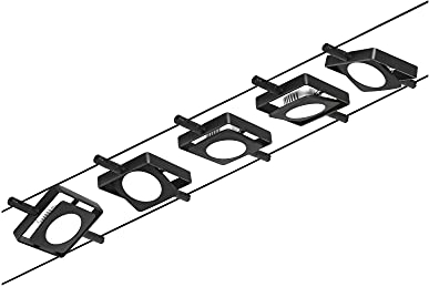 Paulmann Wire Systems Set MacLED 5x4,5W Schwarz ma