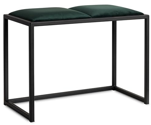 FERRO modern design Fatto a mano panca ingresso 64,5cm - Panchetta da ingresso in stile loft - La panchina perfetta per il tuo corridoio
