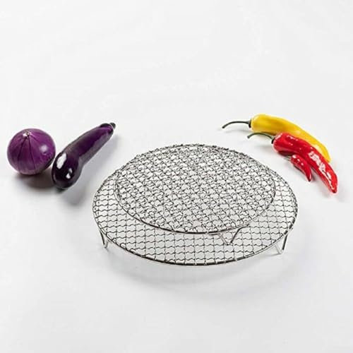 Stainless Steel Cooling Rack, Suitable for Steaming, Baking, and Drying (200mm)