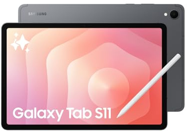 Samsung Galaxy Tab S11, 3 anni di garanzia, Tablet AI, 5G, Design Leggero, Strumenti AI Multimodali, DeX, RAM 12GB, 128 GB, Batteria a Lunga Durata, Gray [Versione Italiana]
