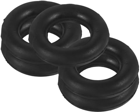 GALPADA 5 Anillos de Goma para Máquina de Coser, Rueda del Devanador Negra, Repuesto Práctico para Uso Doméstico, Compatible Butterfly y Flyingman
