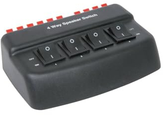 4 Way Loudspeaker Selector