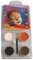 Eulenspiegel 204047 - Motiv-Set Tiger, 4 Farben, 1 Pinsel, 1 Anleitung, für ca. 40 Masken, Karneval, Motto-Party