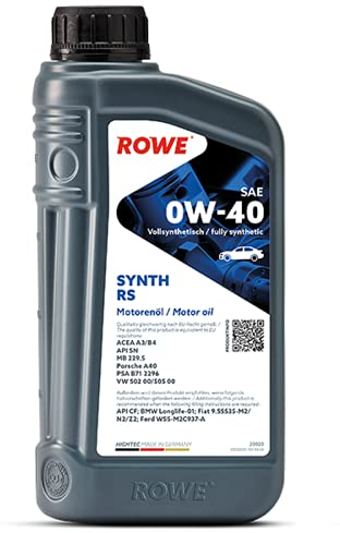 ROWE HIGHTEC SYNTH RS SAE 0W-40, 1 Liter