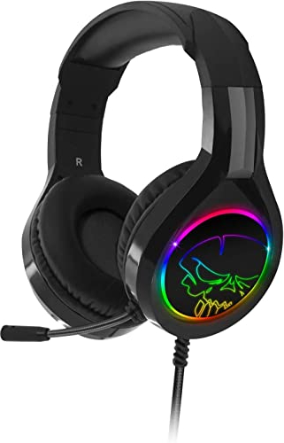 SPIRIT OF GAMER - PRO-H8 - Audio Pro Gamer Headset - Simultanleder - Flexibles Mikrofon - RGB Rainbow LED Kopfhörer - Multiplattform - PS5 / XBOX X/PC / PS4 / XBOX ONE