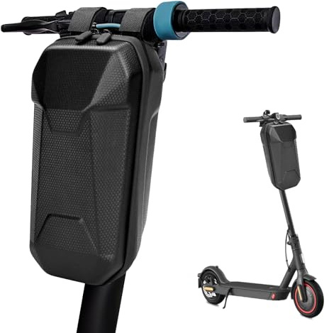 NIKYJM Sac de Trottinette Électrique 3L Grande Capacité Sac de Rangement pour Scooter Sac de Scooter Étanche Sacoche Guidon pour Scooter Accessoires Trotinette Electrique