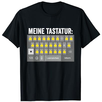 My Keyboard Thumbs Up meine tastatur Funny meme T-Shirt