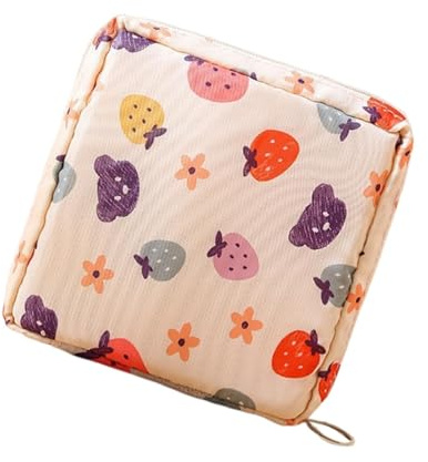 Distributeur de sacs hygiéniques – Sac de rangement pour serviettes hygiéniques | Petit sac mignon pour serviettes hygiéniques | Sac portable pour filles, sacs de période de soins féminins pour