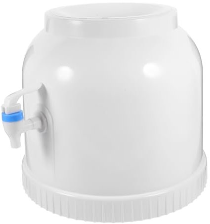 CONGARTENO Distributore D'acqua Da Banco Supporto Per Da 4,5 Litri in Plastica Robusta e Resistente Refrigeratore D'acqua Per Ufficio e Casa Per Tè e Succhi Valvole Erogazione