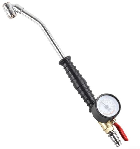 Gonfleur de pneu haute efficacité 220PSI avec jauge pour voitures et camions, essentiel pour l'entretien de routine des pneus