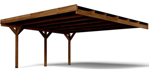 Carport adossable Double Victor 30,9m²