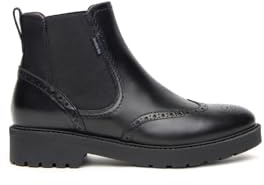 Nero Giardini I411452D Stivaletti Chelsea Donna in Pelle - Nero 37 EU