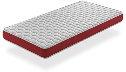 SHAULA DREAMDI Babymatratze 57X117 Velvet, Höhe 11 cm, atmungsaktiv und ergonomisch. Ideale Festigkeit fur Babys