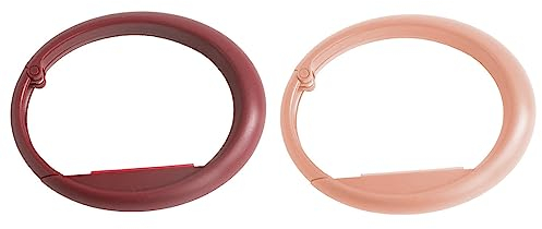 WeddHuis 2 Pcs Tisch Handtaschenhalter Haken Faltbare Antirutsch Taschenhaken Halterung für Handtaschen Tischplatte Taschenhalter