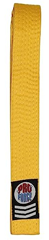 Martial Arts Karate Taekwondo judo Belt (yellow, 7)