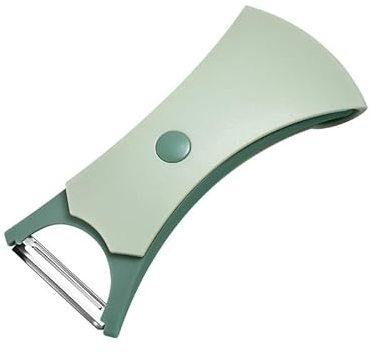 BERO Pelafrutta multifunzionale per la casa Pela melone e frutta grattugia frutta grattugia cucina grattugia melone rotante-Green