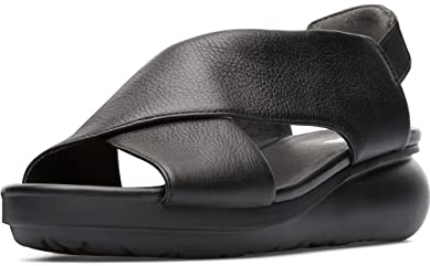 Camper Balloon-K200066, Damen Sandale, Schwarz, 40 EU