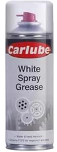 Carlube White Spray Grease 400ml Maintenance Sprays CWS412
