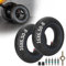RUTU 2 Pack 16x6.50-8 16x650-8 chambre à air avec avec accessoires d’installation pour ATV Quad 4 roues chariot de Golf tracteur tondeuse à gazon motoculteurs rampes brouette remorque utilitaire