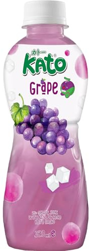 KATO - Jus de Raisin avec Nata de Coco - 1 X 320 ML