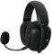 MAMBASNAKE Attack Shark L80PRO Casque de Jeu sans Fil Ultraléger, Son Surround 7.1, avec Double Micro Pliable, Tri-Mode (Filaire 2,4 GHz/BT/3,5mm), Haut-Parleur 40 mm, pour PC/Mac/PS/Xbox, Noir