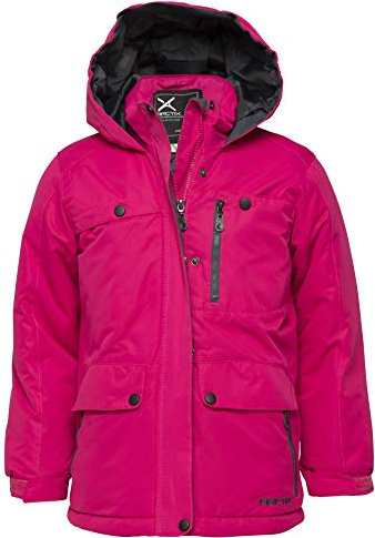 Arctix Kids Jackalope Insulated Winter Jacket, Fuchsia, 4T
