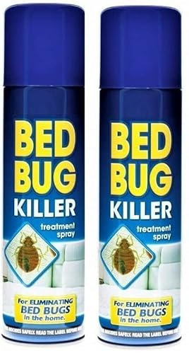 Karrma Ltd. 2 X 200ml Bed Bug Killer Spray Treatment Pest Control Kills Insect, Fleas, Ticks, Bed Bug & Lice