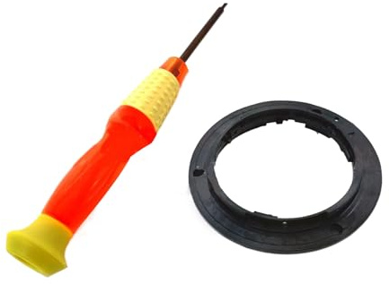 NOLOWY Kameraobjektiv-Halterungsring für Nikon 18–55 mm, 18–105 mm, 55–200 mm, mit Reparaturwerkzeug, Schraubendreher-Set, Ersatz