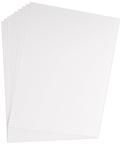 Clairefontaine 3713C Pacco Carta da disegno per Schizzi - 25 Fogli di Carta da Disegno bianca a grana molto leggera - 50x65 cm 160g - Ideale per Disegno e Schizzi a Matita Pennarello Carboncino