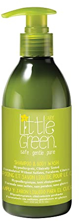 Little Green Baby All In One Shampoo & Body Wash, 1er Pack (1 x 240 ml)