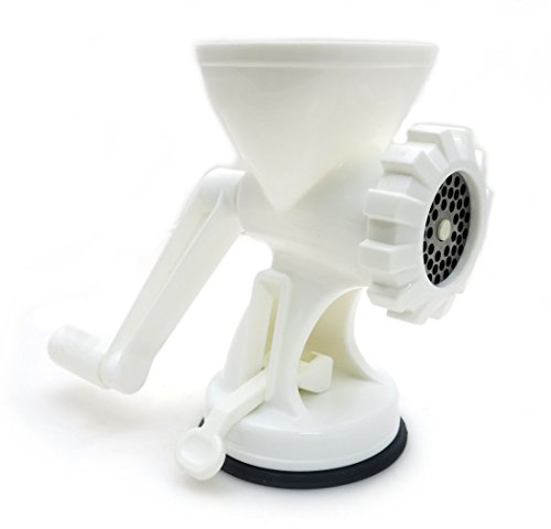 Riga Monti Art. 126 – Hachoir à viande manuel médias en acier inoxydable trempé, poli.