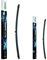VALEO EVERGUARD - Premium - Silikon Flachbalkenwischblatt Set VSF60+VSF40, Längen: 600mm+400mm Vorne (2erPack)