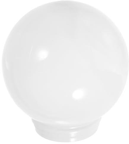 Acrylic Globe Lampshade Globe Lamp Shade Replacement Sphere Shade Ceiling Fan Light Covers Acrylic Lamp Post Globe Round Ball Lamp Cover for Pendant Wall Sconces Lamp